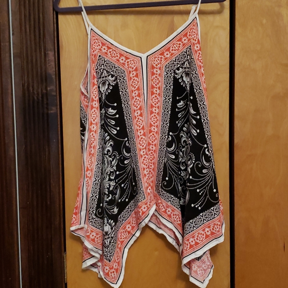 Patterned tank top